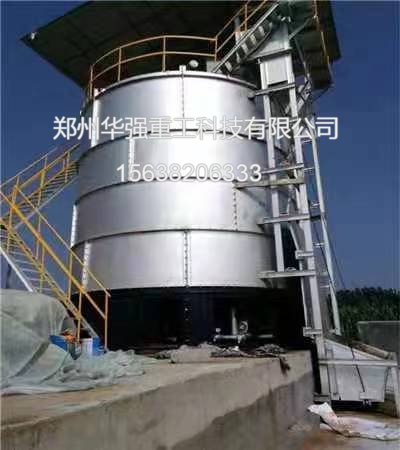 传统堆肥占地大、臭气熏天？有机肥发酵罐，立体发酵省地90%